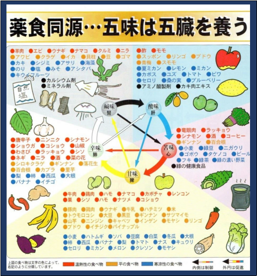 薬食同源の図